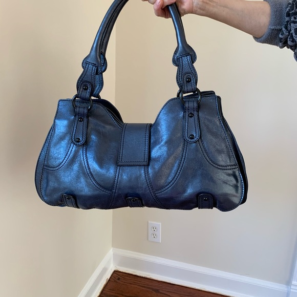 Pewter Valentino hobo Bag black hardware - Picture 12 of 12